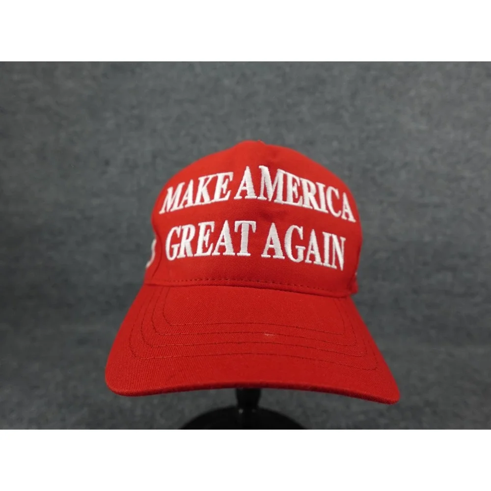 Cali-Fame MAGA Hat Mens OSFM Red Trump 2020 45 Snapback USA Made